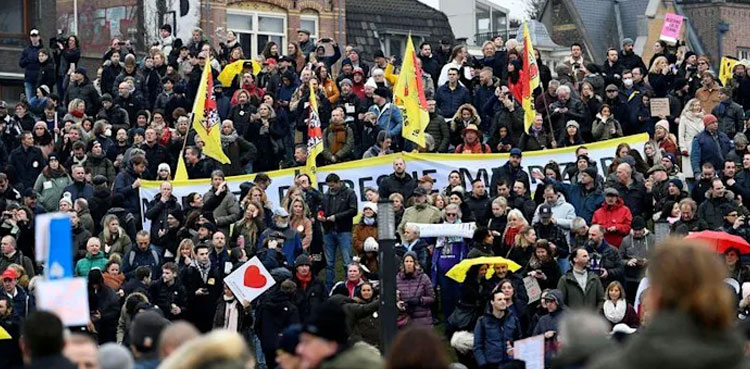 protest netherlands coronavirus measures