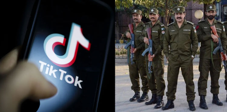 TikTok ban Punjab cops