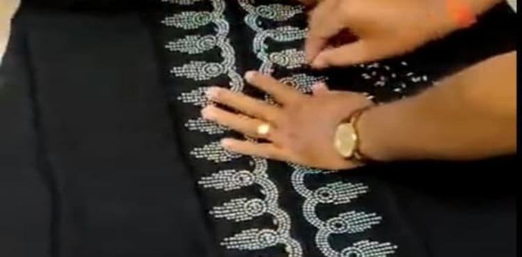 Watch: Woman tries smuggling gold stitched to burqa, held at airport