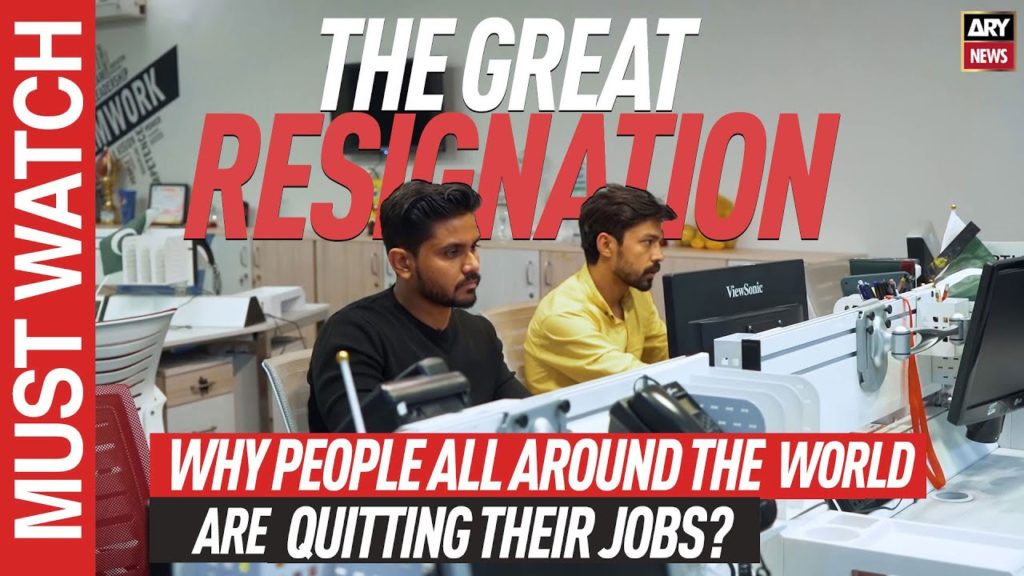 why people are quitting jobs