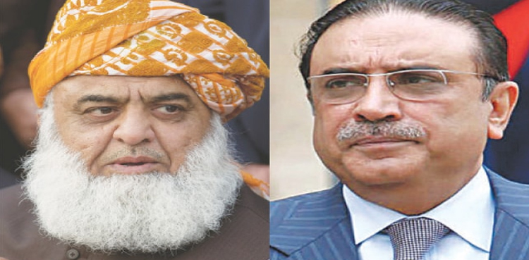 Zardari, Maulana agree upon no-trust motion strategy