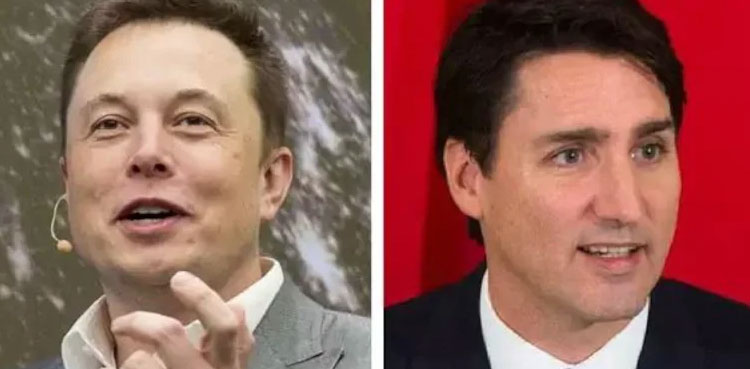 Elon Musk Justin Trudeau Hitler