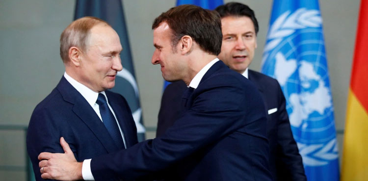 ukraine-criss-Emanuel-macron-Vladimir-Putin