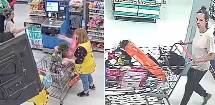Viral video: Florida woman throws tantrum after being caught stealing