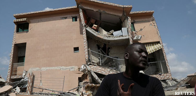 Ivory Coast, building collapse