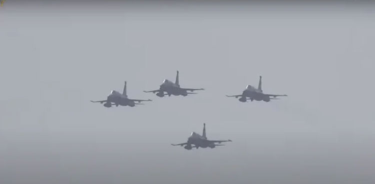 Watch: J-10C fighter jets enthrall with first-ever flypast at parade