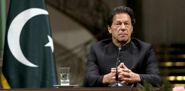 Crooks, traitors falling in a trap, PM Imran Khan tells PTI workers