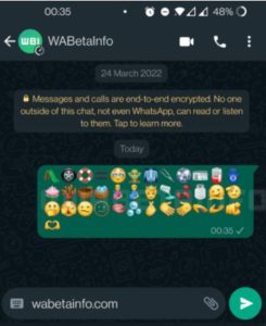 WhatsApp emojis