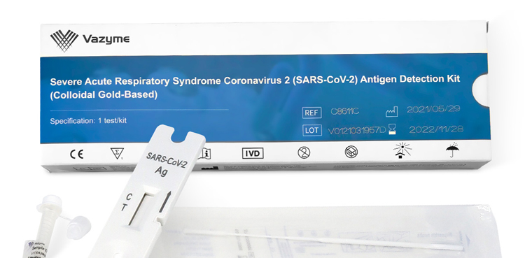 COVID-19 antigen kits approved in China