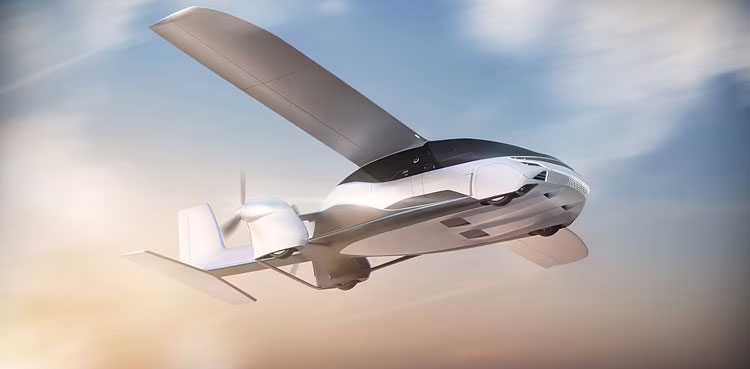 Flying Taxi, AM NEXT, AeroMobil, four-seater, released in 2027