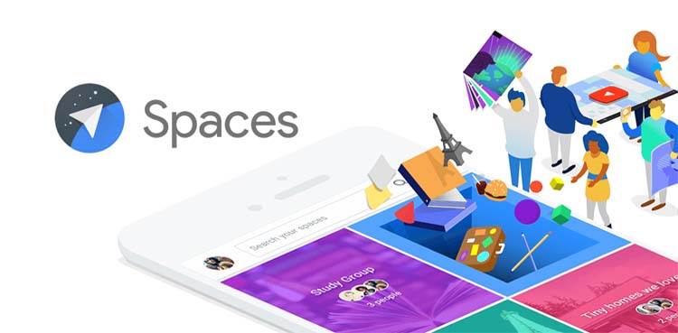 google spaces, whatsapp, spaces,