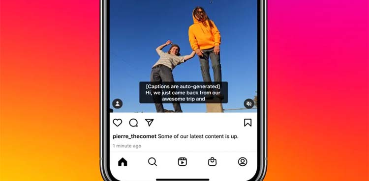 instagram, auto-generated captions, videos,