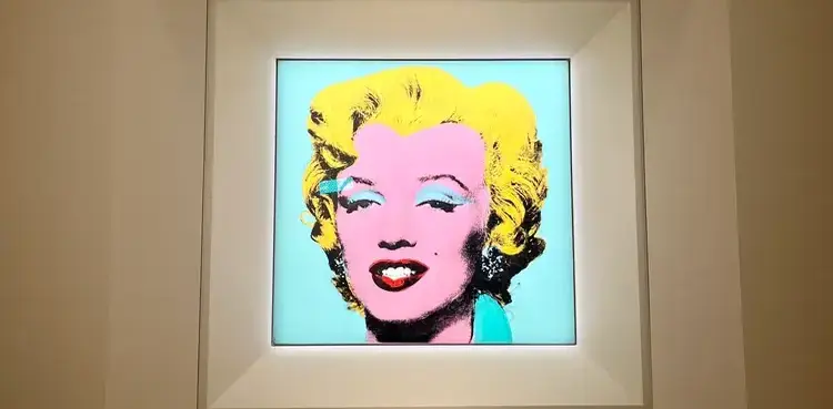 Marilyn Monroe, painting, Andy Warhol