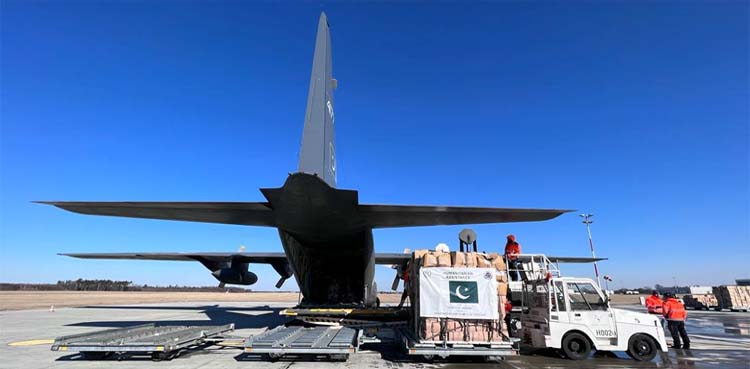 Ukraine receives first batch of humanitarian aid from Pakistan