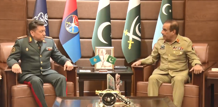 Kazakhstan first deputy defence minister meets CJCSC