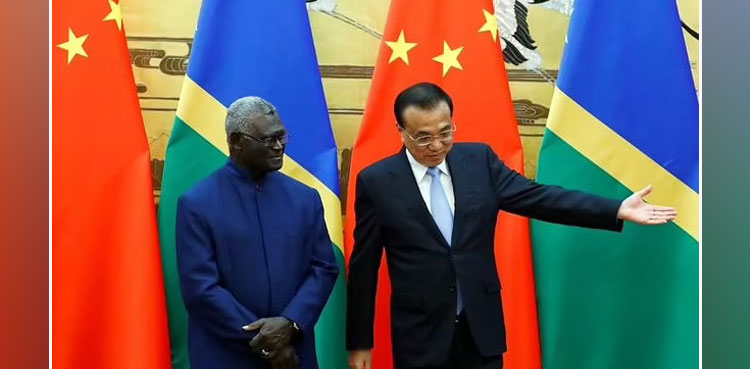 Solomon Islands PM, China visit, tighten ties