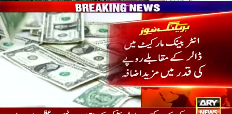 Pakistani rupee strengthens US dollar interbank