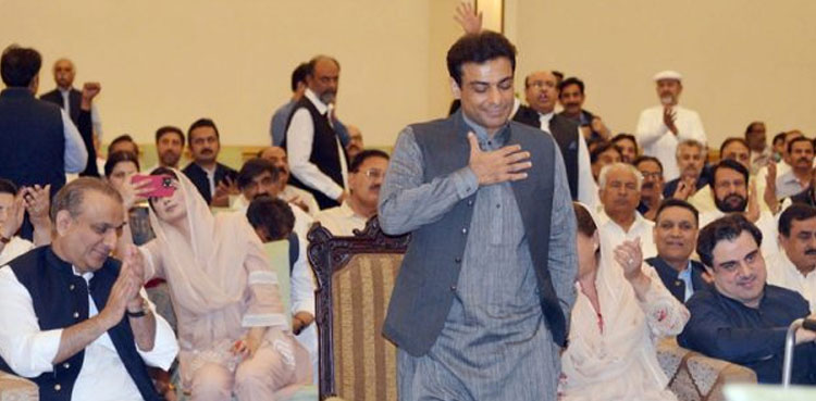 Self-proclaimed CM Punjab: Hamza Shehbaz to take oath after election in symbolic session