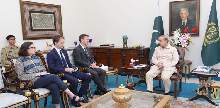 British envoy Christian Turner calls on PM Shehbaz Sharif