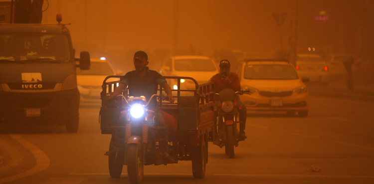 Iraq, dust storm