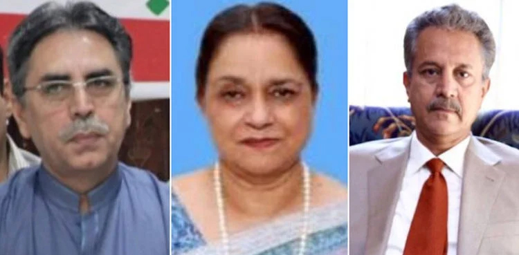 Sindh governor, MQM-P, candidates, Nasreen Jalil, Amir Chishti