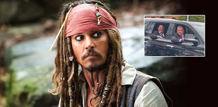 johnny depp, captain jack sparrow, pirates of the caribbean, amber heard