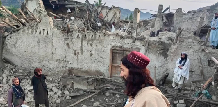 US, Afghan earthquake