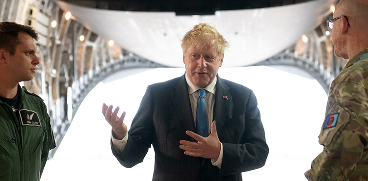 Boris Johnson, Western allies, Russia, Ukraine