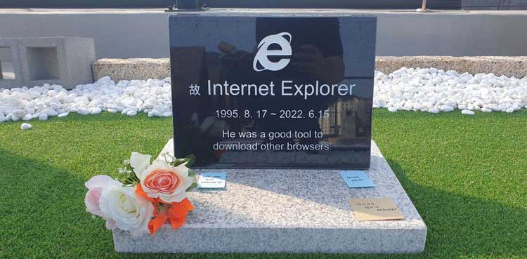 internet explorer, internet, internet explorer gravestone, gravestone,