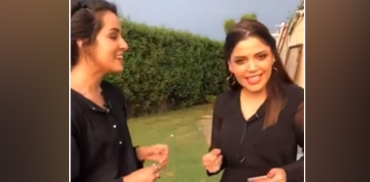 hadiqa kiani, nimra khan, manne di mauj, viral video, viral