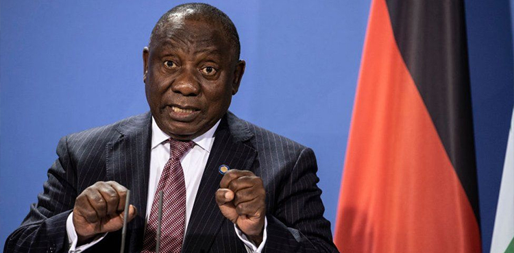 Ramaphosa sworn in, South Africa, second full term