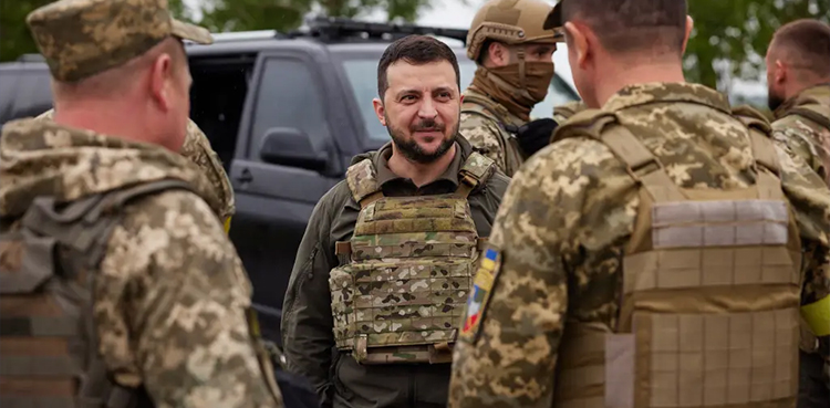 Ukraine, soldiers and civilians, Zelensky summit