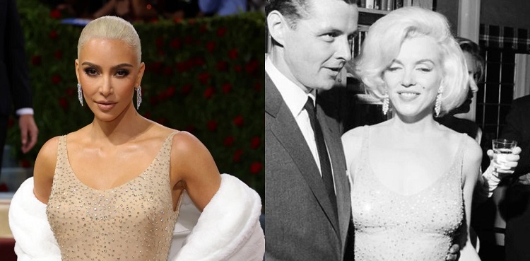 Kim Kardashian, marilyn monroe dress