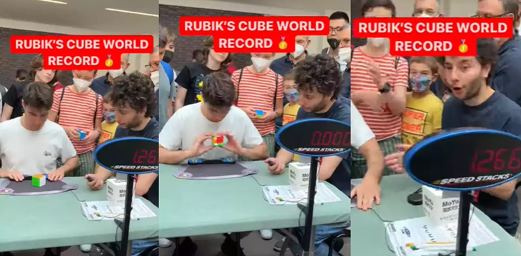 rubik's cube, rubik's cube solution, viral video, viral