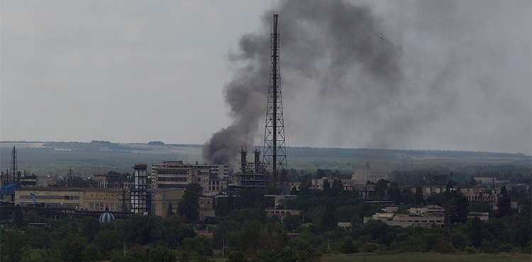 Russian strike, Lysychansk, shopping centre, Kremenchuk