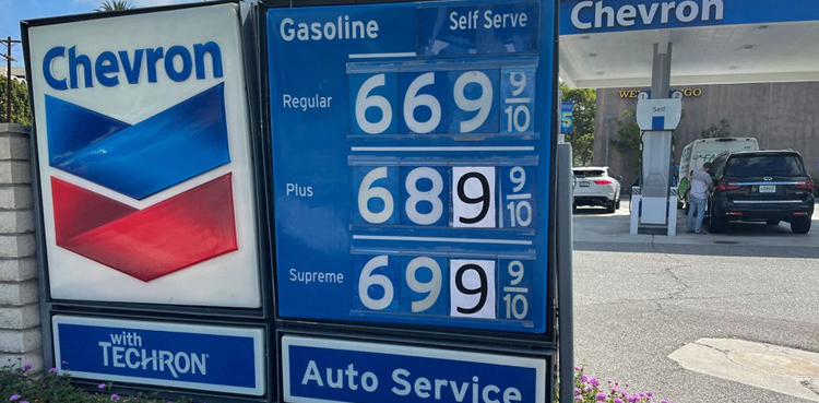 US gasoline prices