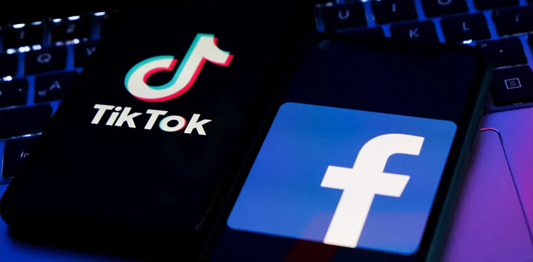 Facebook, Facebook news feed, TikTok