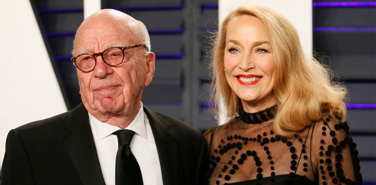 Jerry Hall Rupert Murdoch