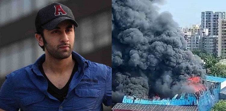 ranbir kapoor, sharaddha kapoor movie set catch fire, luv ranjan