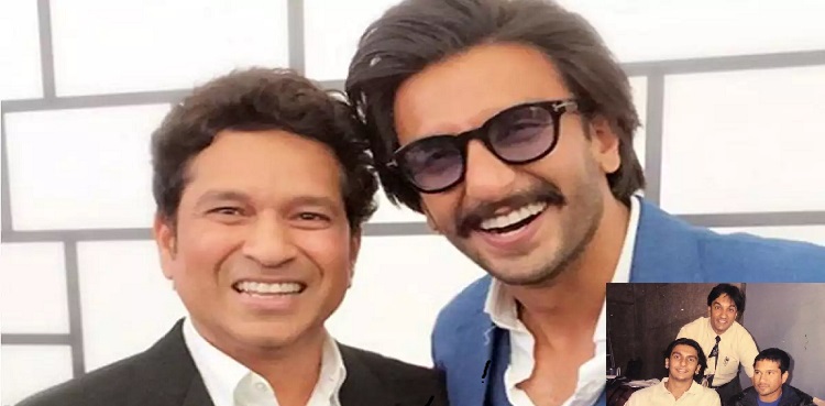 ranveer singh birthday, sachin tendulkar, unseen pic