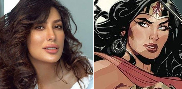 wonder woman, mehwish hayat, ms. marvel,