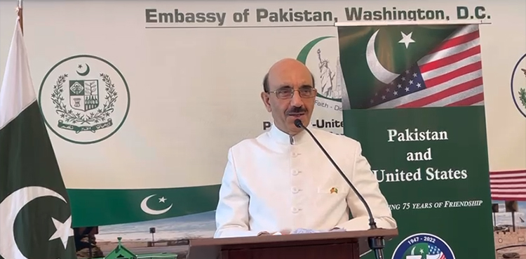 Masood Khan, economic hub, ambassador to US, Independence Day