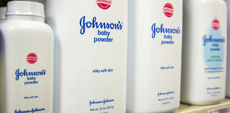 J&J baby powder Johnson & Johnson