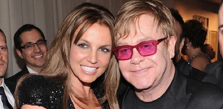 britney spears, elton john hold me closer