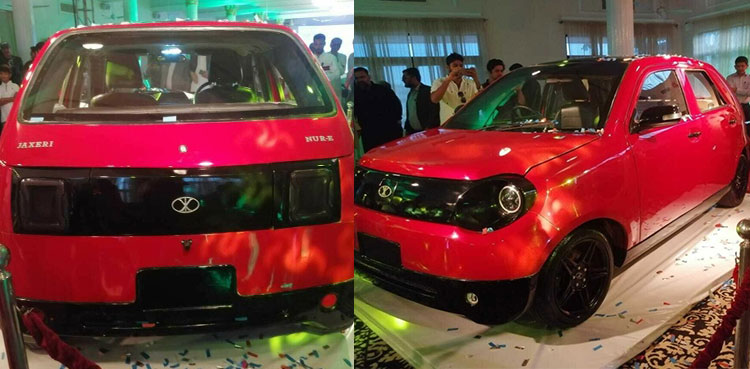 Pakistan's first local electric car JAXERI for Rs4 million?