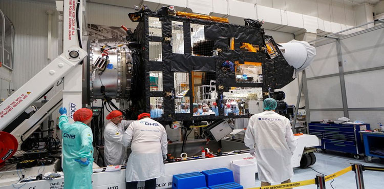 Europe unveils hi-tech satellite to speed up extreme weather warnings