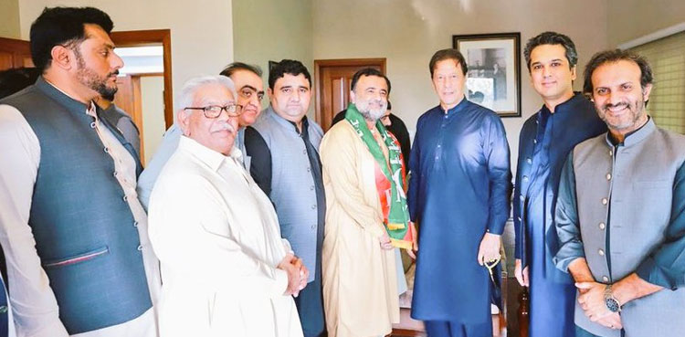 Former PPP, PML-N MNAs join PTI