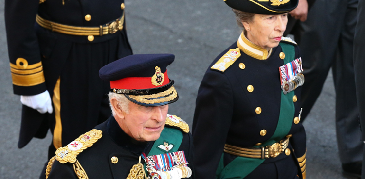 Queen coffin procession, King Charles III, Scotland