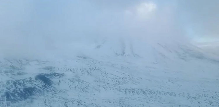 Russia, volcano spews ash, Kamchatka peninsula