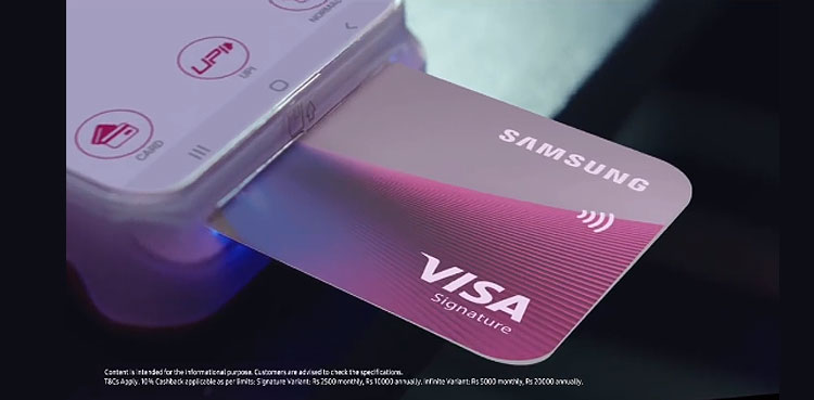 Samsung to lure customers with cashback card